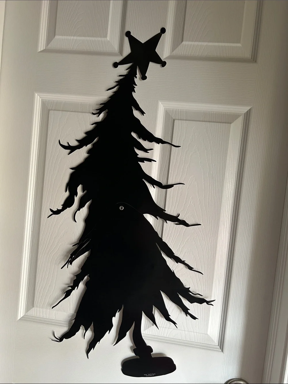 Grinch Silhouette Cardboard Cutouts